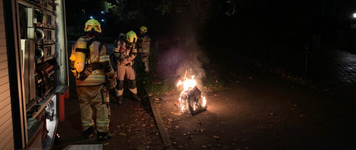 Brand Müllcontainer